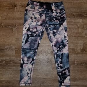 Lucy Athletic Leggings Watercolor XL
